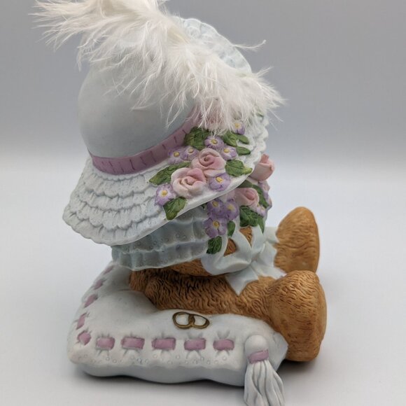 Chapeau Noelle by Lucy Rigg Diane Bride Bear Figurine 1993, Limited Edition - Picture 6 of 11